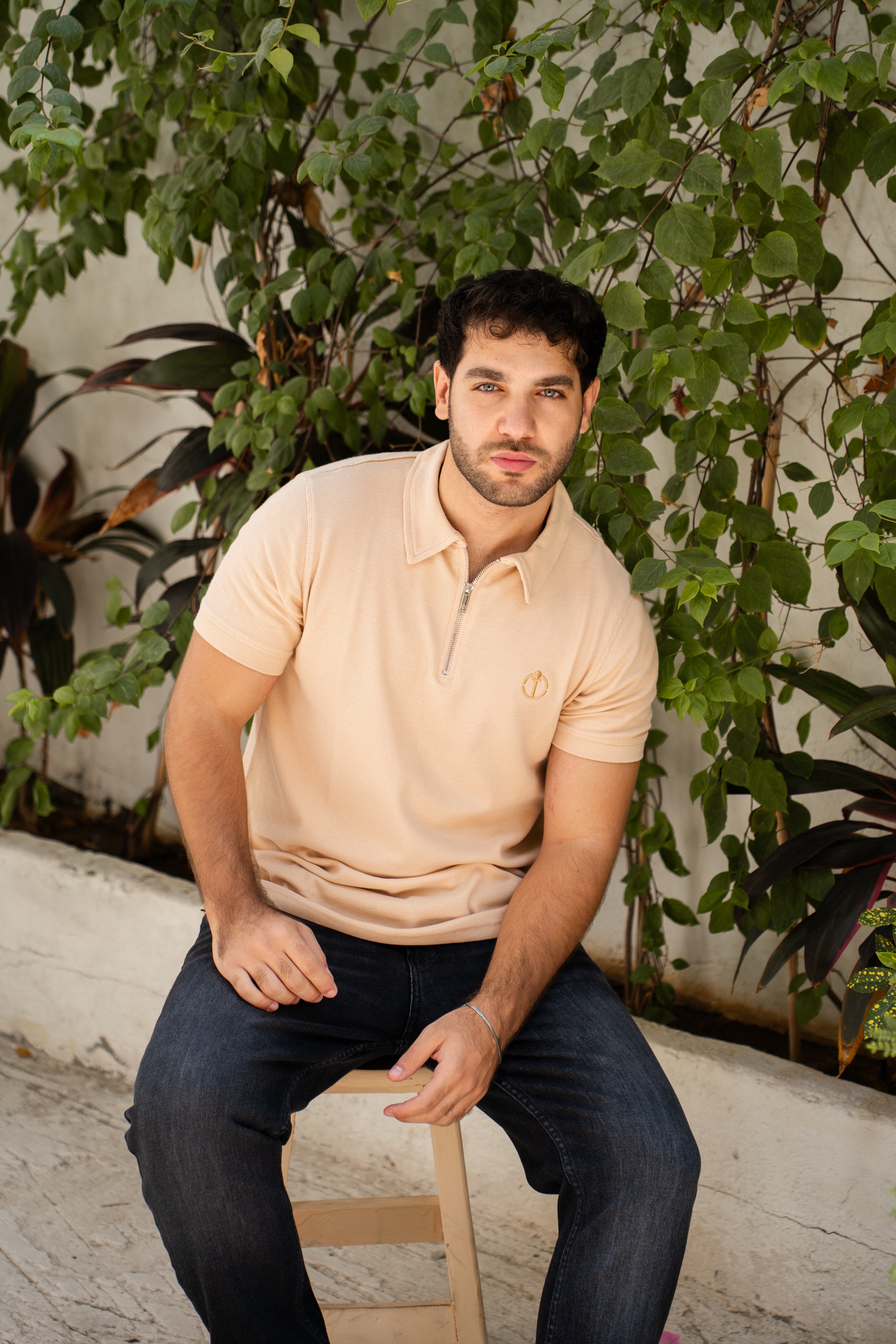 Beige Classic T-shirt