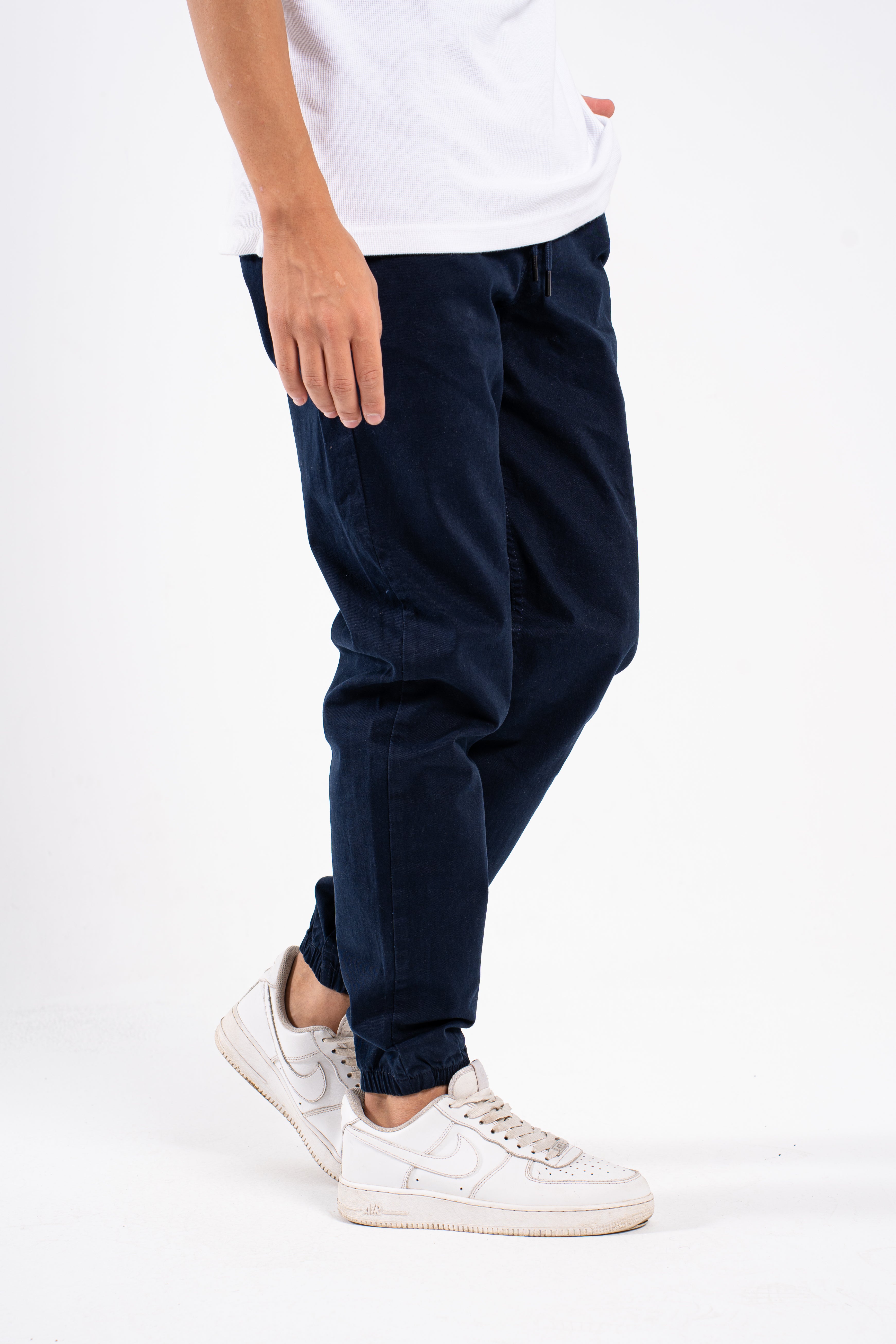 Navy Gabardine Pants