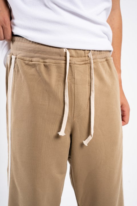 Beige Sweat Cozy Pants