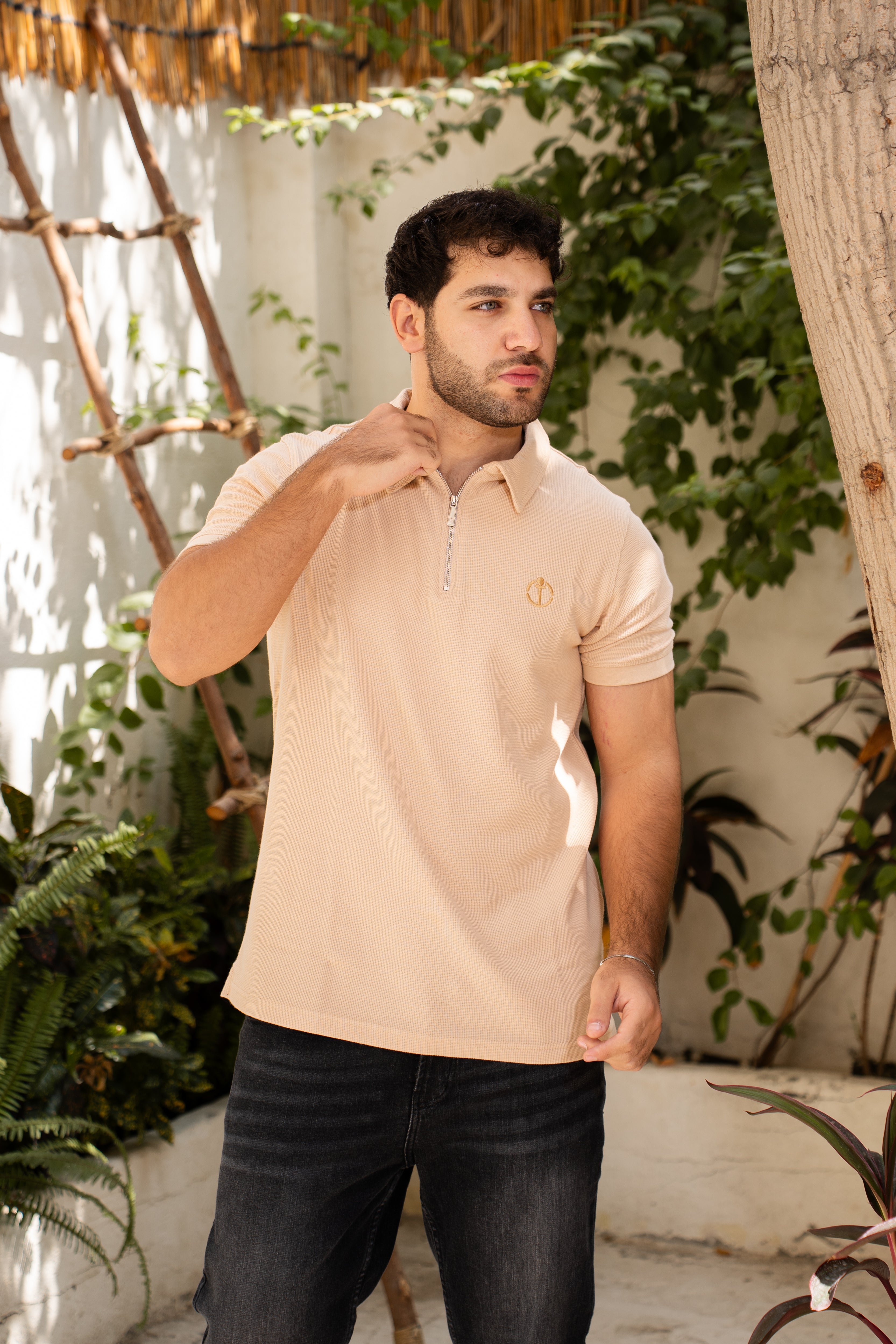 Beige Classic T-shirt