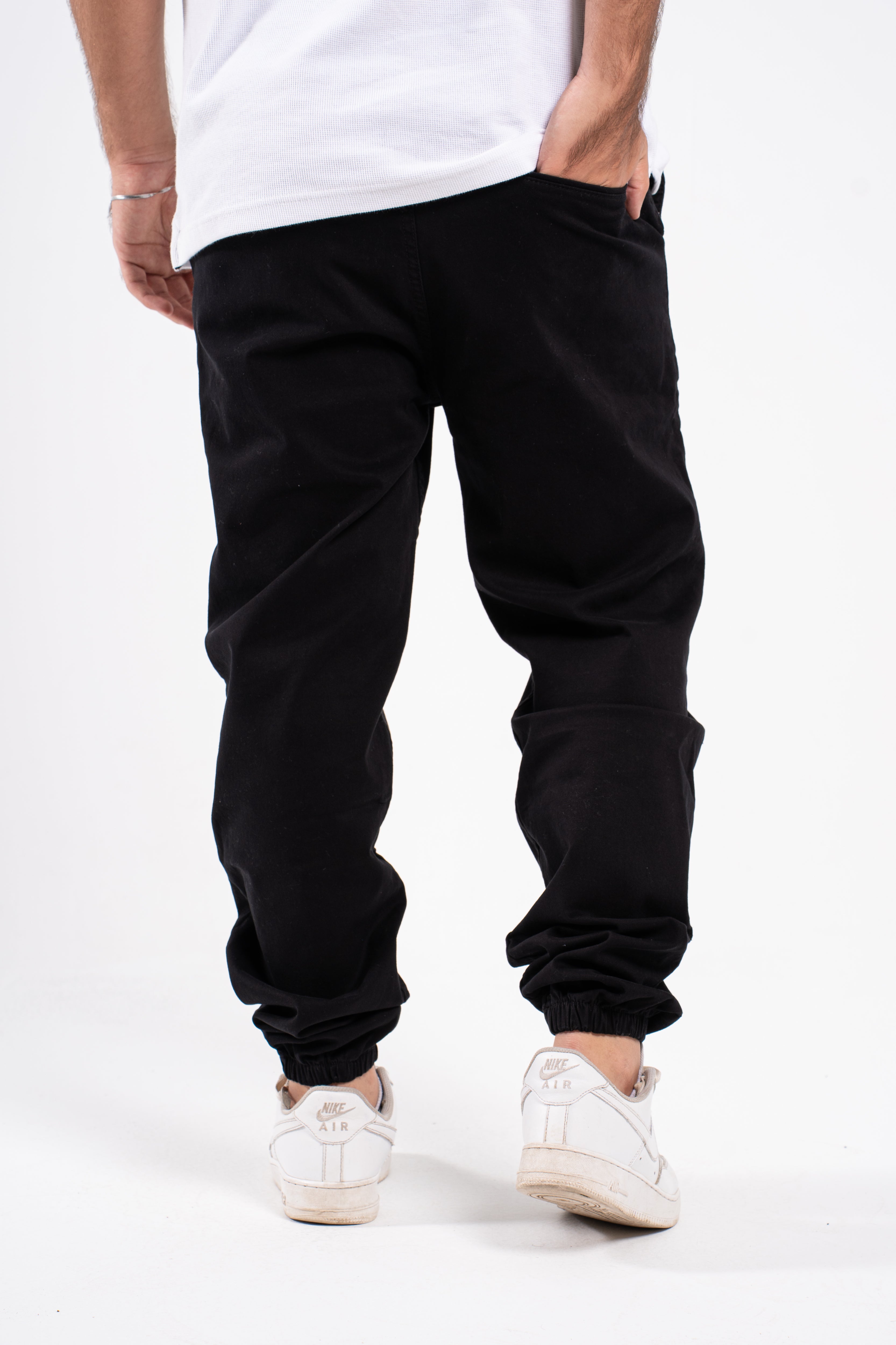 Black Gabardine Pants