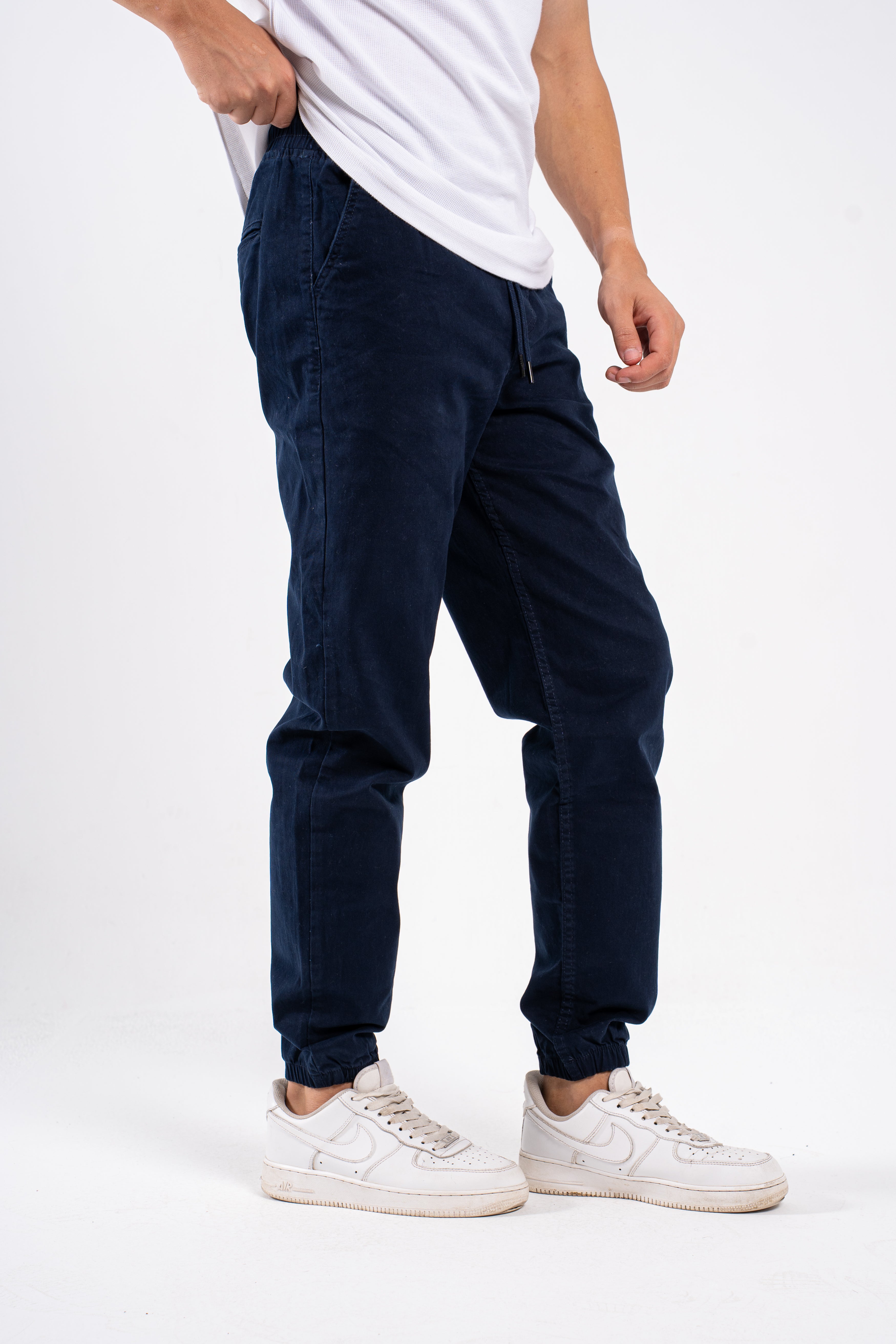 Navy Gabardine Pants
