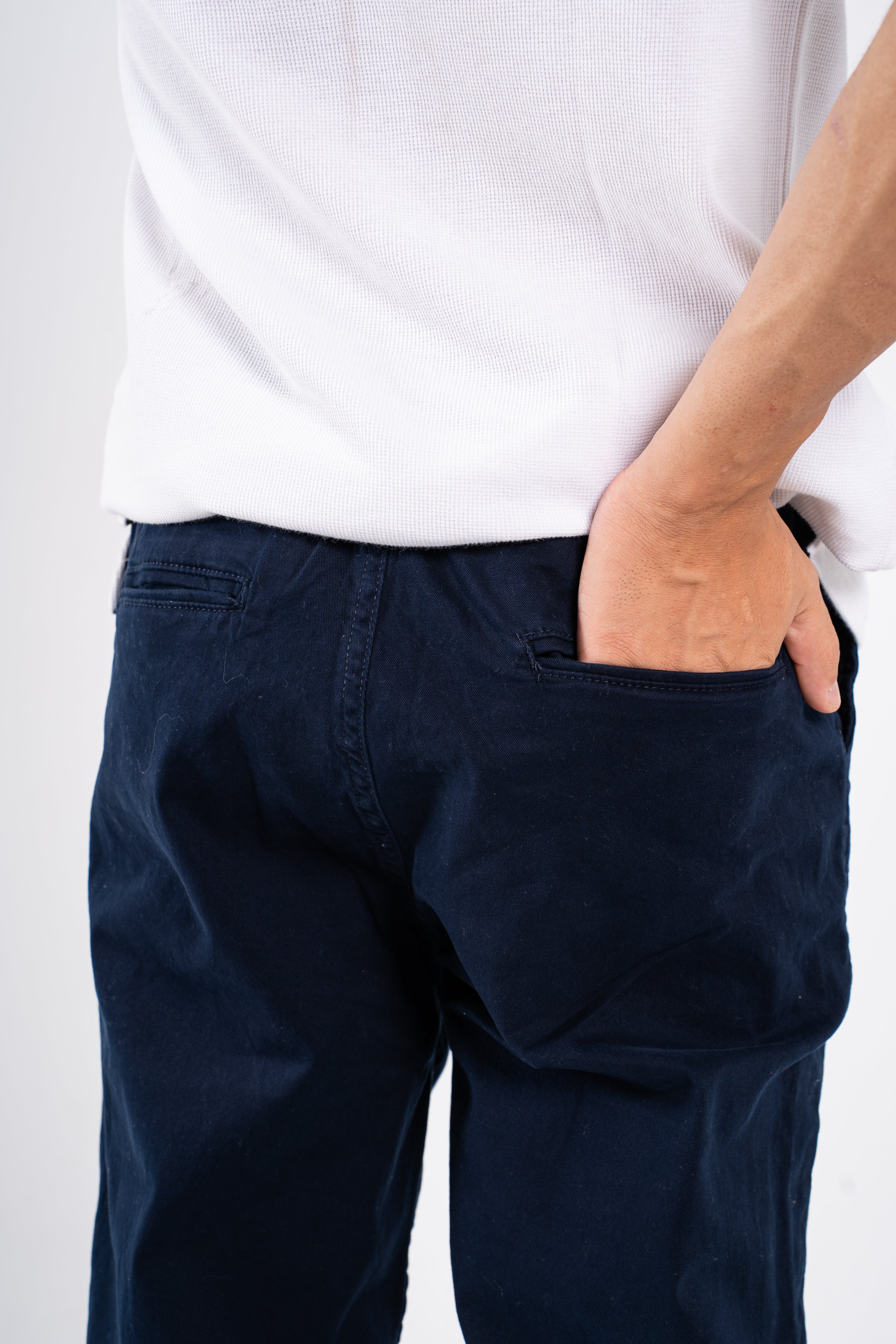 Navi Gabardine Pants