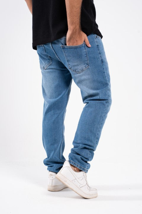 Light Blue Street Fit Pants